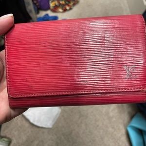 Louis Vuitton Epi Wallet: some flaws-review pics